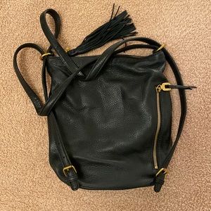 Hobo Convertible Backpack, Black